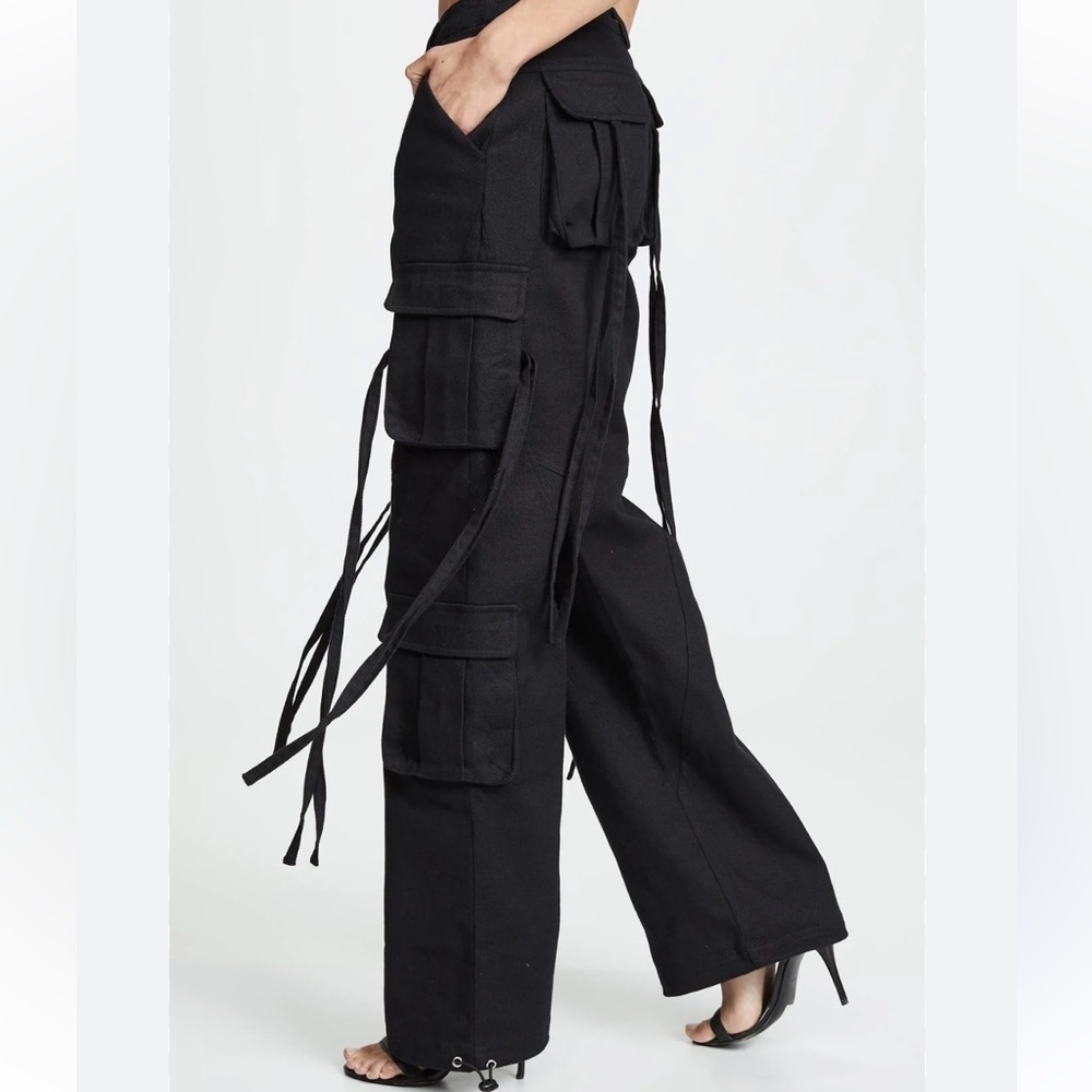 - I AM GIA ALTRA MID RISE UTILITY PANT IN CHARCOAL